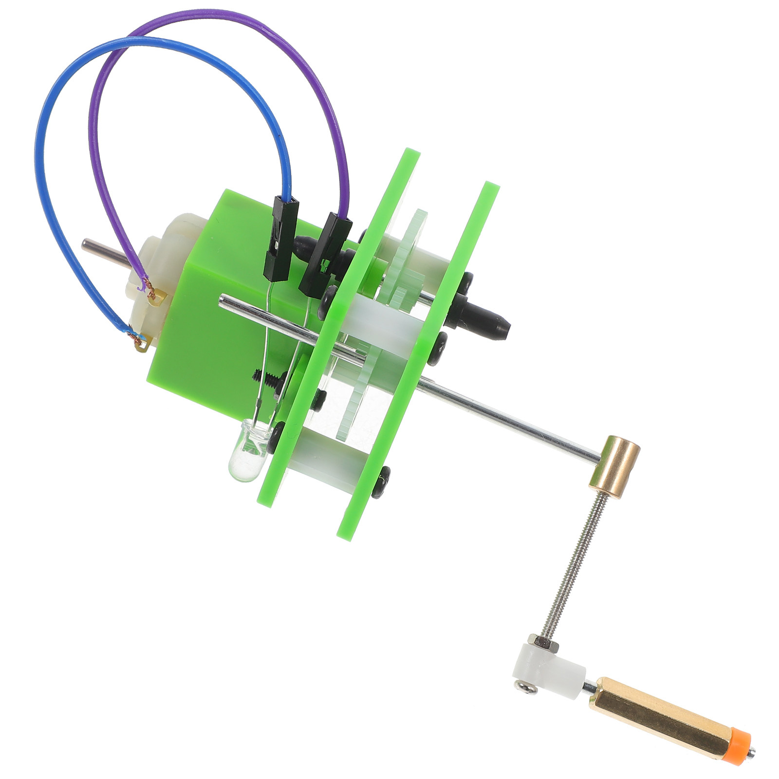 Renewable Energy Kids - Hand-Cranked Generator DIY Science Experiment Kit