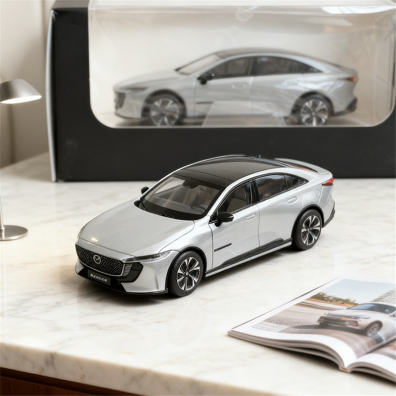 Renewable Energy Kids - 1/43 MAZDA EZ-6 Coupe Alloy Car