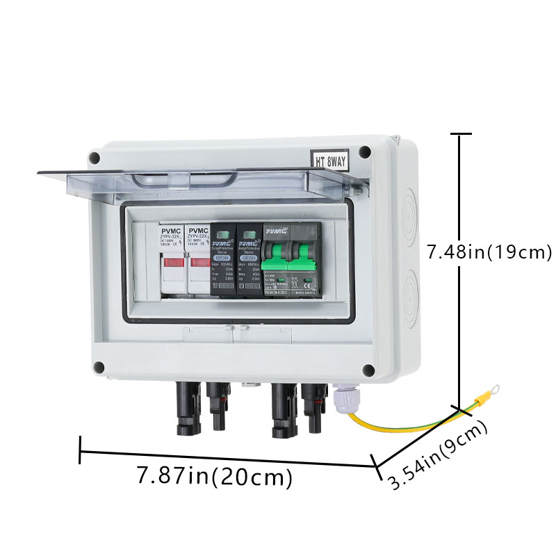 PVMC 1 in 1 out DC 600V Solar  – Solar Combiner Box Bewertung und Preis