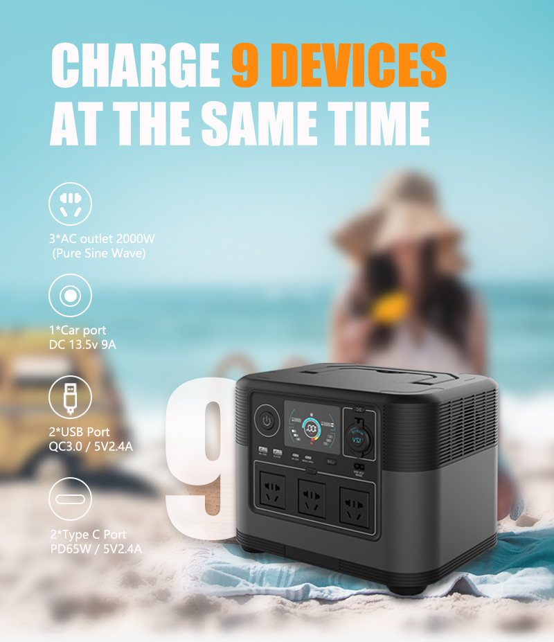 2026 new 220V 110V 1200W porta – Portable Power Station Bewertung und Preis