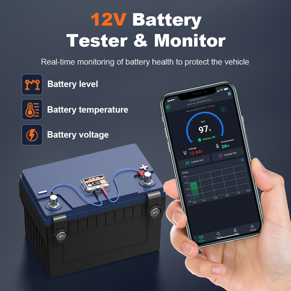 ANCEL BM200 12V Car Battery Mo – Battery Monitor Coulometer Bewertung und Preis