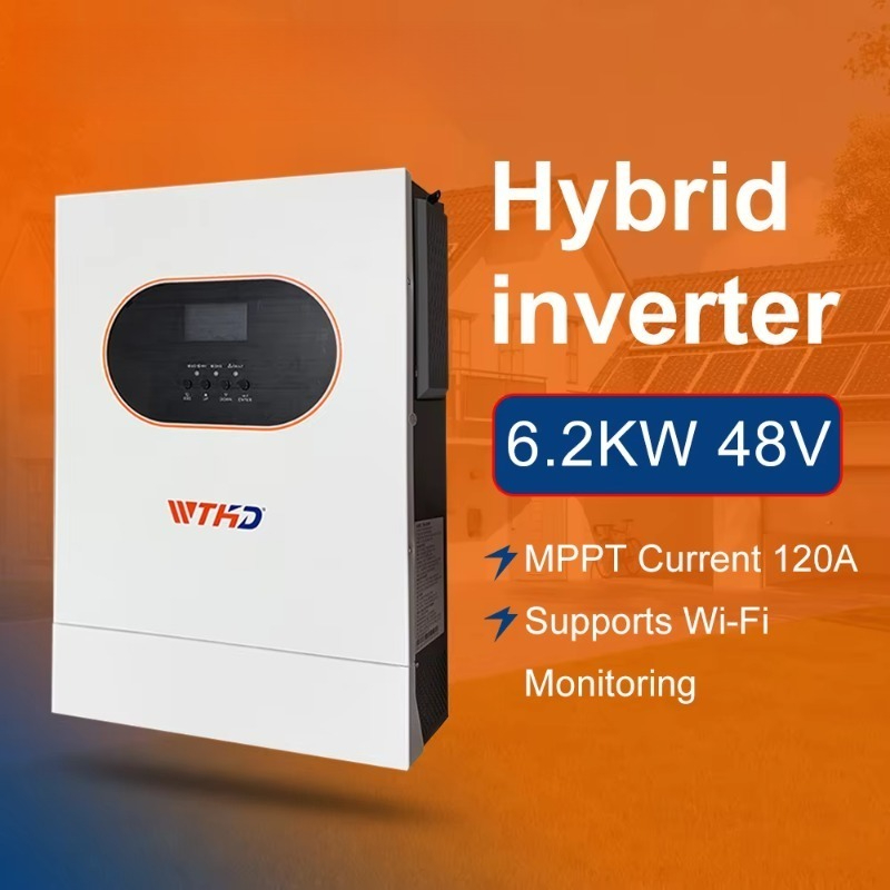 6.2KW Single Phase Off Grid On – Hybrid Solar Inverter Bewertung und Preis