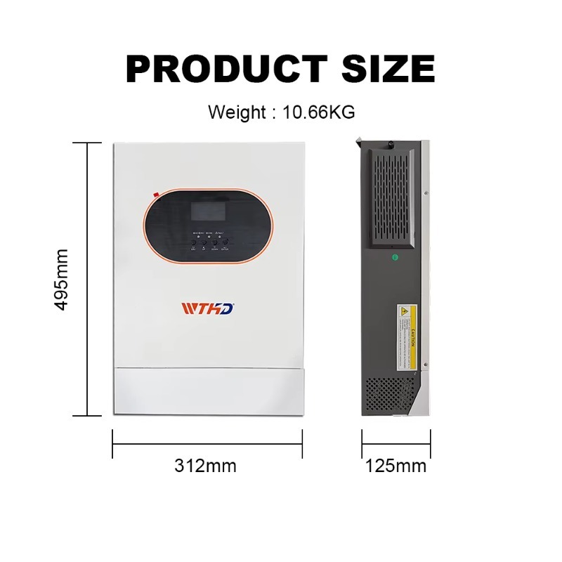 6.2KW Single Phase Off Grid On – Hybrid Solar Inverter Bewertung und Preis