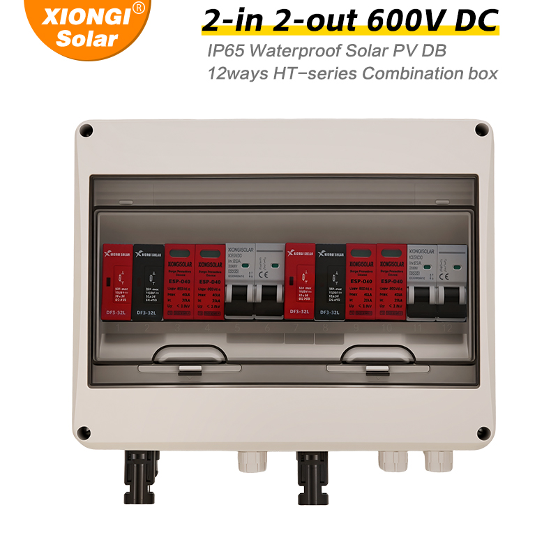 XIONGISOLAR 2 in 2 out DC 600V – Solar Combiner Box Bewertung und Preis