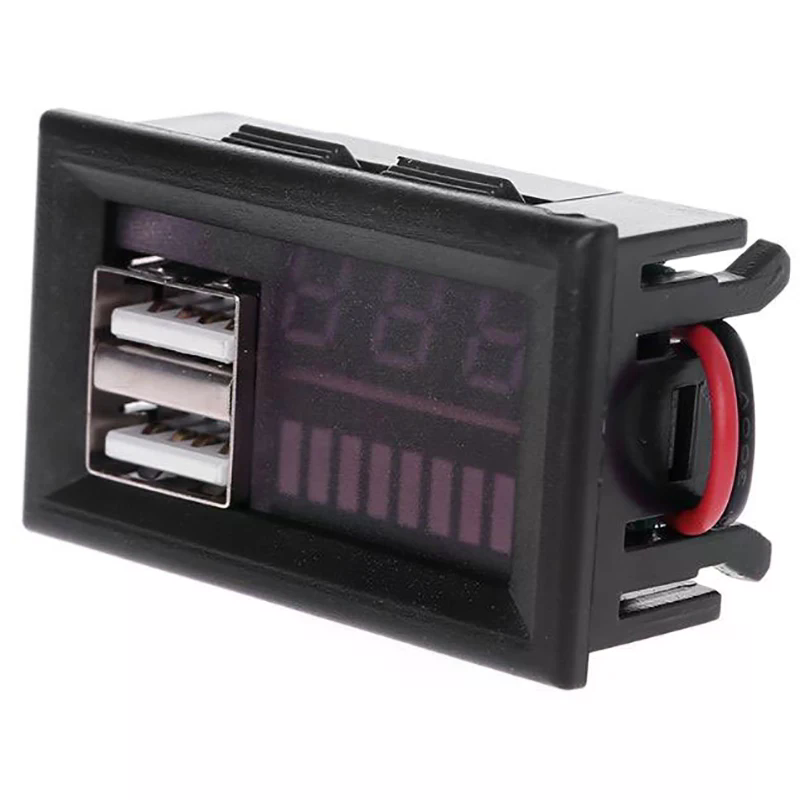 12V Battery Voltage And Power  – Battery Monitor Coulometer Bewertung und Preis