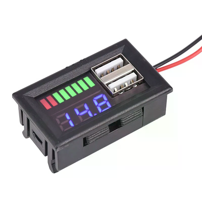 12V Battery Voltage And Power  – Battery Monitor Coulometer Bewertung und Preis