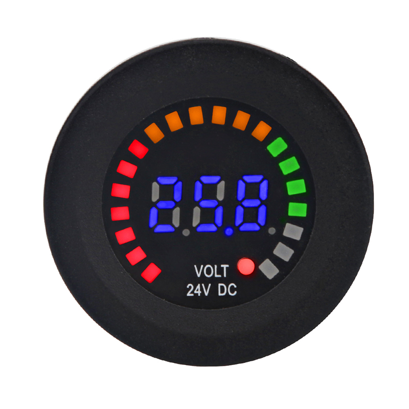 24V 12V DC Voltmeter Color LED – Battery Monitor Coulometer Bewertung und Preis
