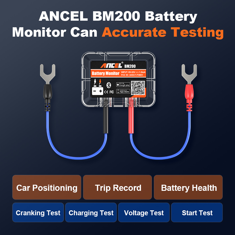 ANCEL BM200 Wireless Bluetooth – Battery Monitor Coulometer Bewertung und Preis