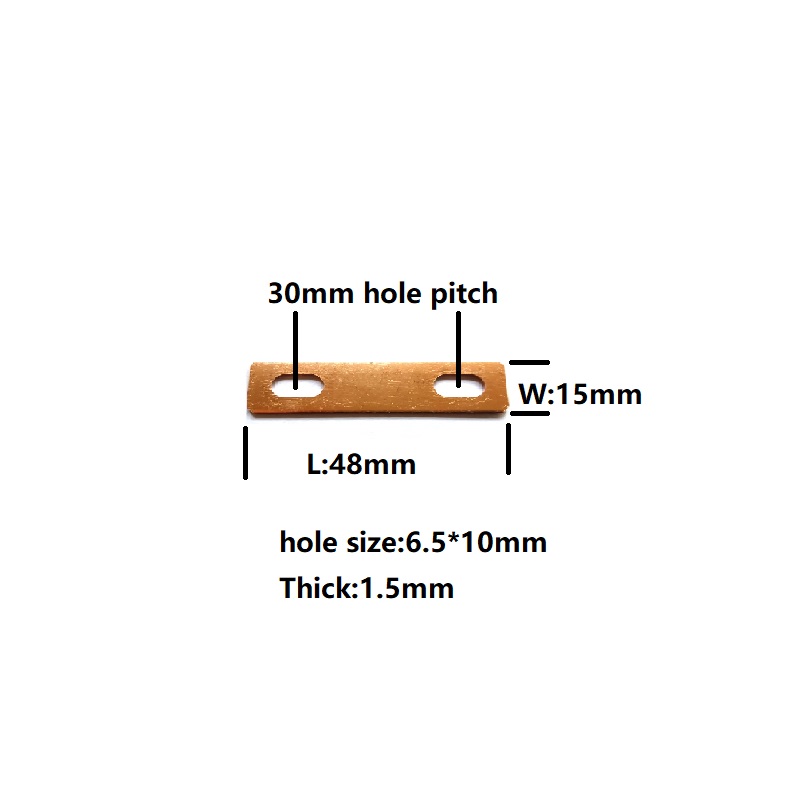 4pcs Battery Bus Bar Copper Co – Bus Bar Copper Bewertung und Preis
