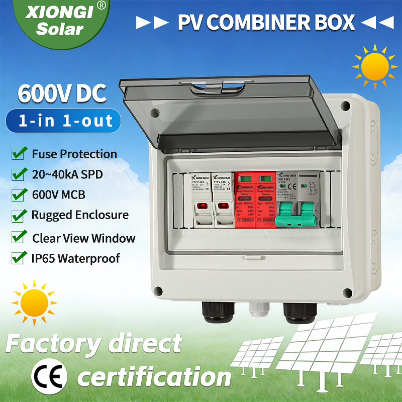 1 PCS Solar photovoltaic PV DC – Solar Combiner Box Bewertung und Preis