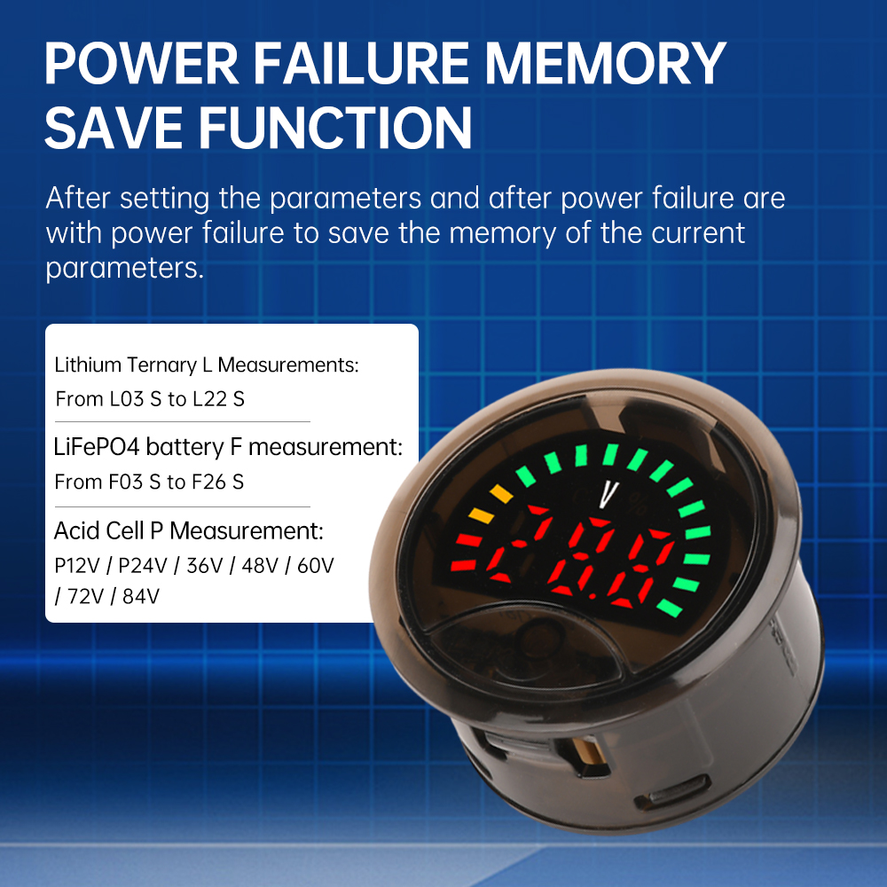DC7-100V Mini Digital Voltmete – Battery Monitor Coulometer Bewertung und Preis