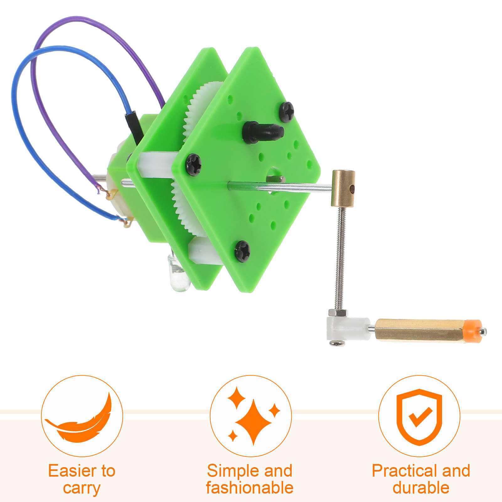 Hand-Cranked Generator DIY Sci – Renewable Energy Kids Bewertung und Preis