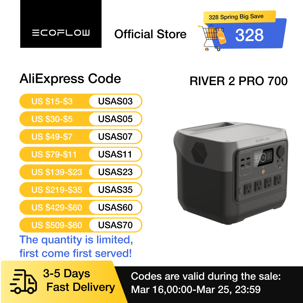 ECOFLOW Solar Generator RIVER  – Lifepo4 Battery Pack Bewertung und Preis