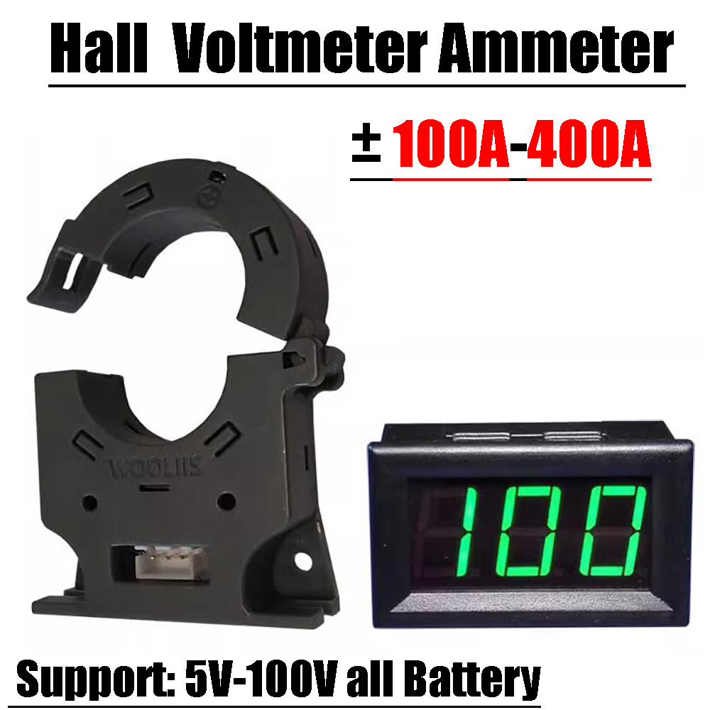 100A 400A Digital Hall Ammeter – Battery Monitor Coulometer Bewertung und Preis