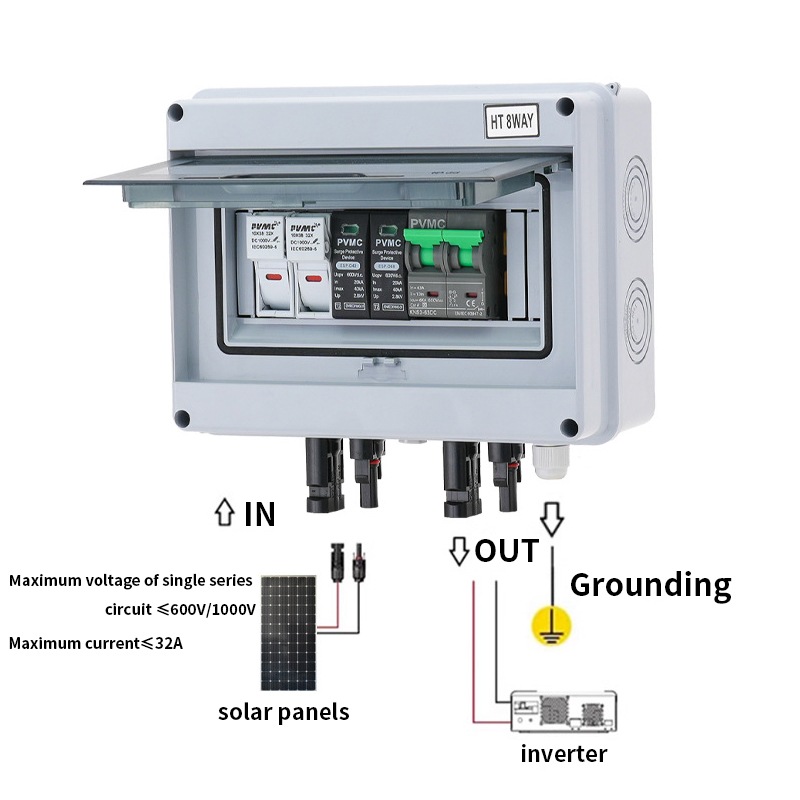 Solar Photovoltaic PV Combiner – Solar Combiner Box Bewertung und Preis