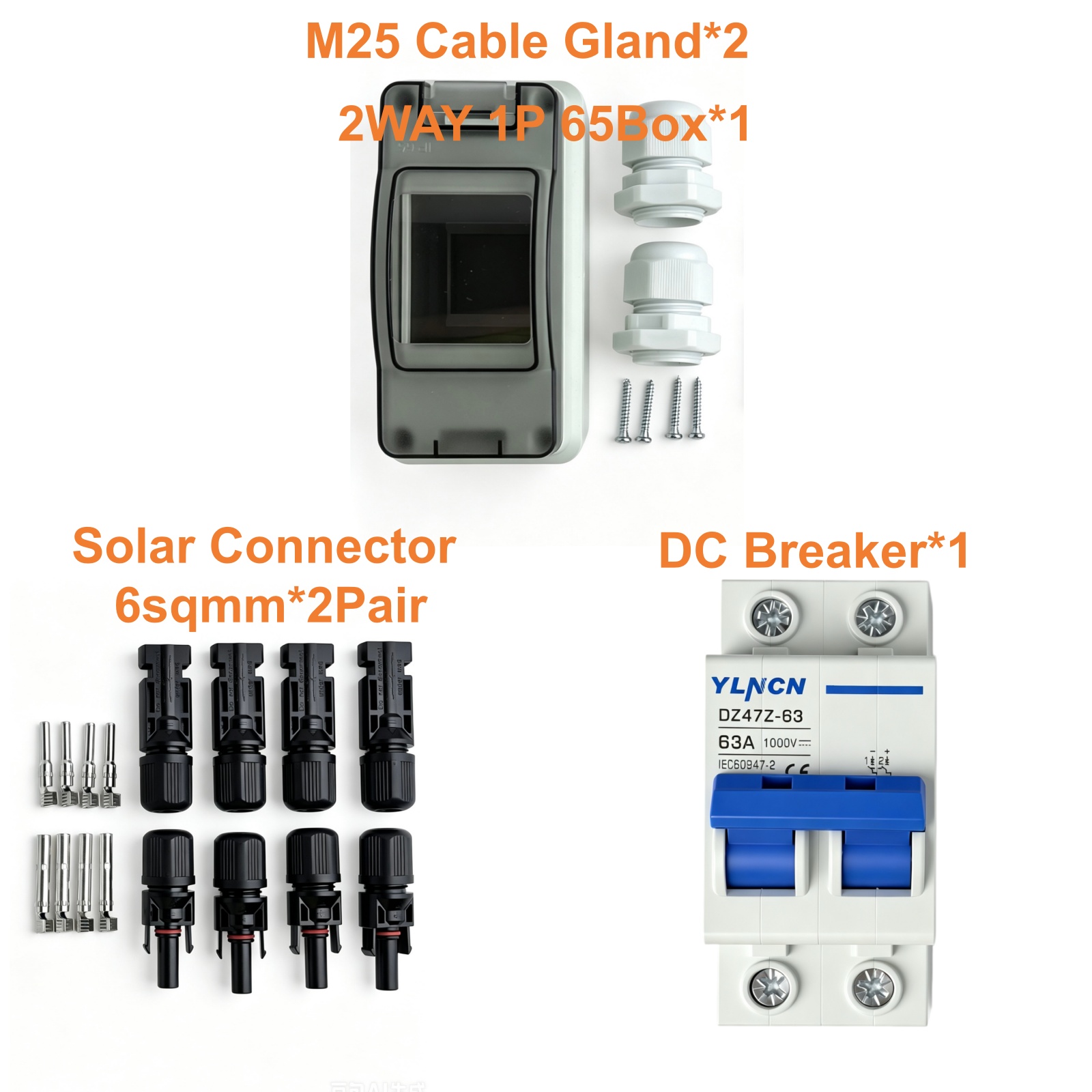 DC Mini Circuit Breaker 2P 100 – Solar Combiner Box Bewertung und Preis