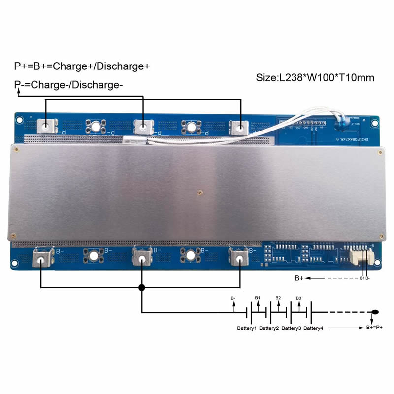 16S 100A BMS for 48V Li-ion/Li – Lifepo4 Battery Pack Bewertung und Preis