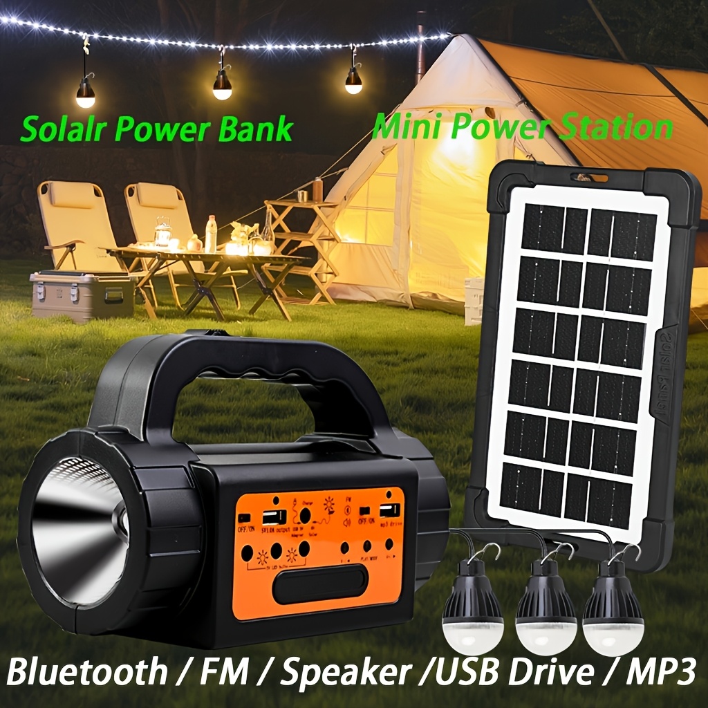 Solar Rechargeable Camping Lig – Portable Power Station Bewertung und Preis