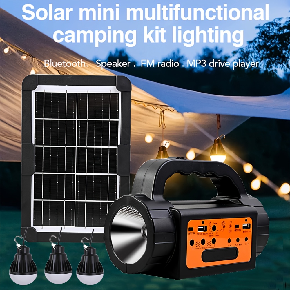 Solar Rechargeable Camping Lig – Portable Power Station Bewertung und Preis