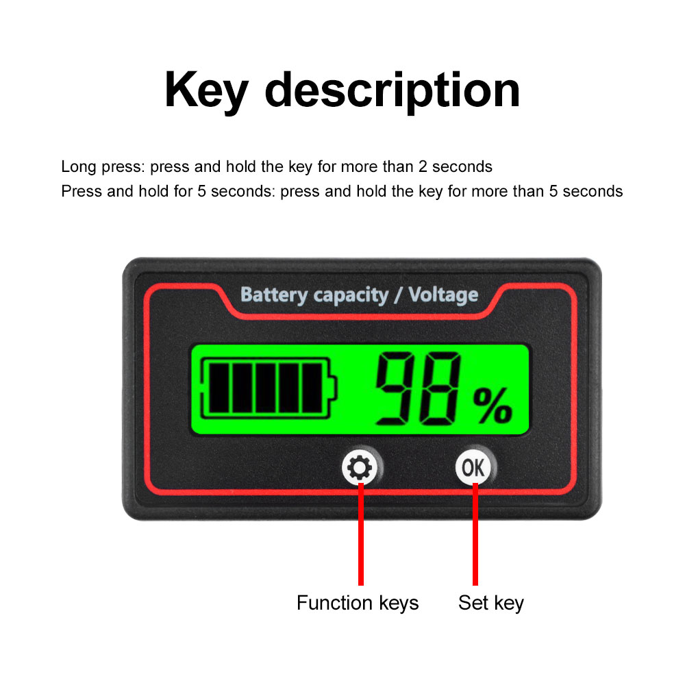 Car Battery Charge Level Indic – Battery Monitor Coulometer Bewertung und Preis