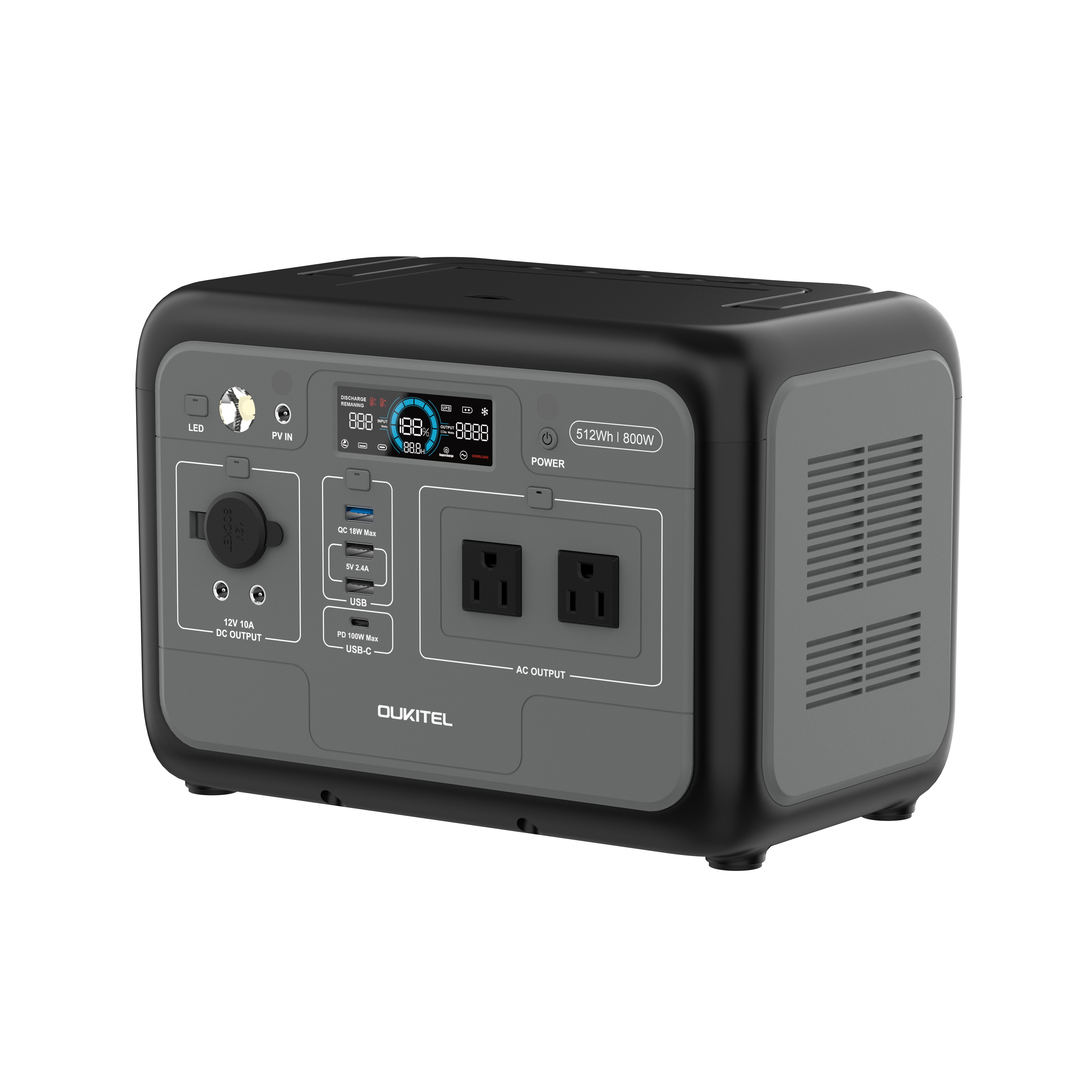 800W LiFePO4 Portable Power St – Portable Power Station Bewertung und Preis