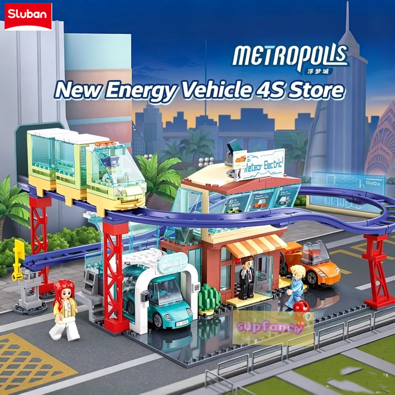 Sluban 379PCS City Street View – Renewable Energy Kids Bewertung und Preis