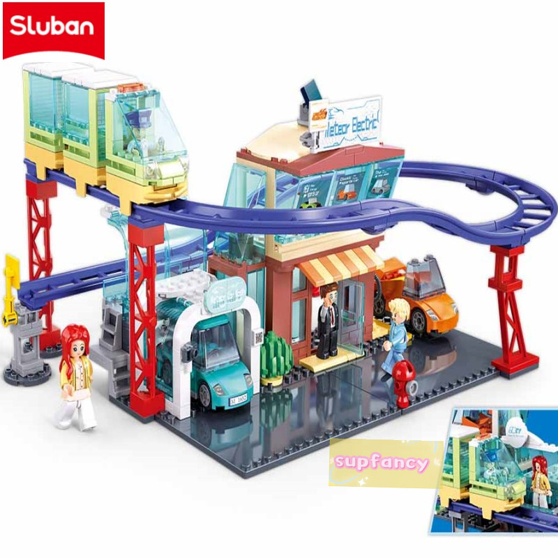 Sluban 379PCS City Street View – Renewable Energy Kids Bewertung und Preis