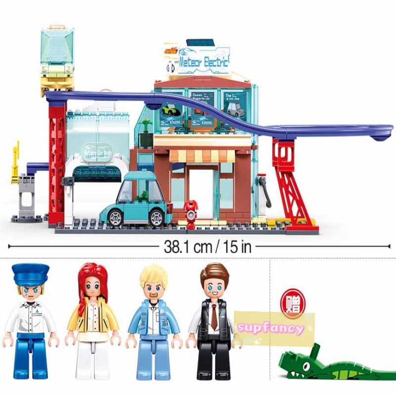 Sluban 379PCS City Street View – Renewable Energy Kids Bewertung und Preis
