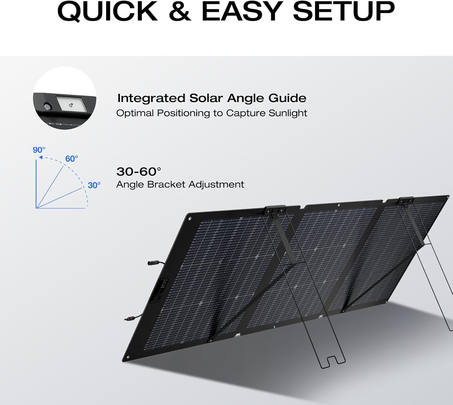 160 Watt Foldable Solar Panel  – Portable Power Station Bewertung und Preis