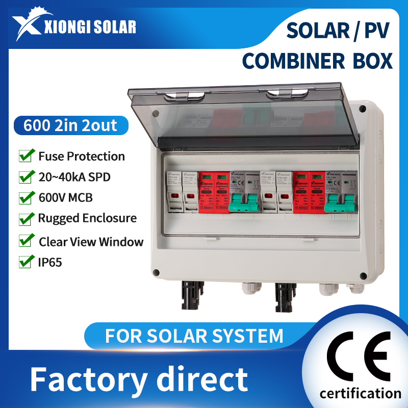 Full Copper Wire PV Combiner B – Solar Combiner Box Bewertung und Preis