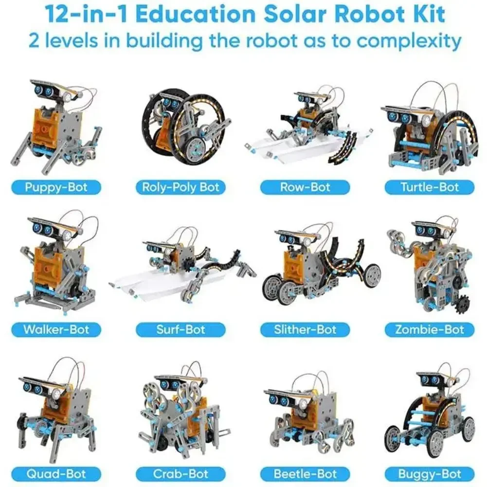 13 in 1 Solar Powered Robot Sc – Renewable Energy Lego Bewertung und Preis