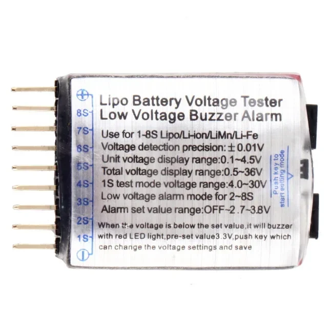 1/2/5PCS RC Voltage Display Ba – Battery Monitor Coulometer Bewertung und Preis